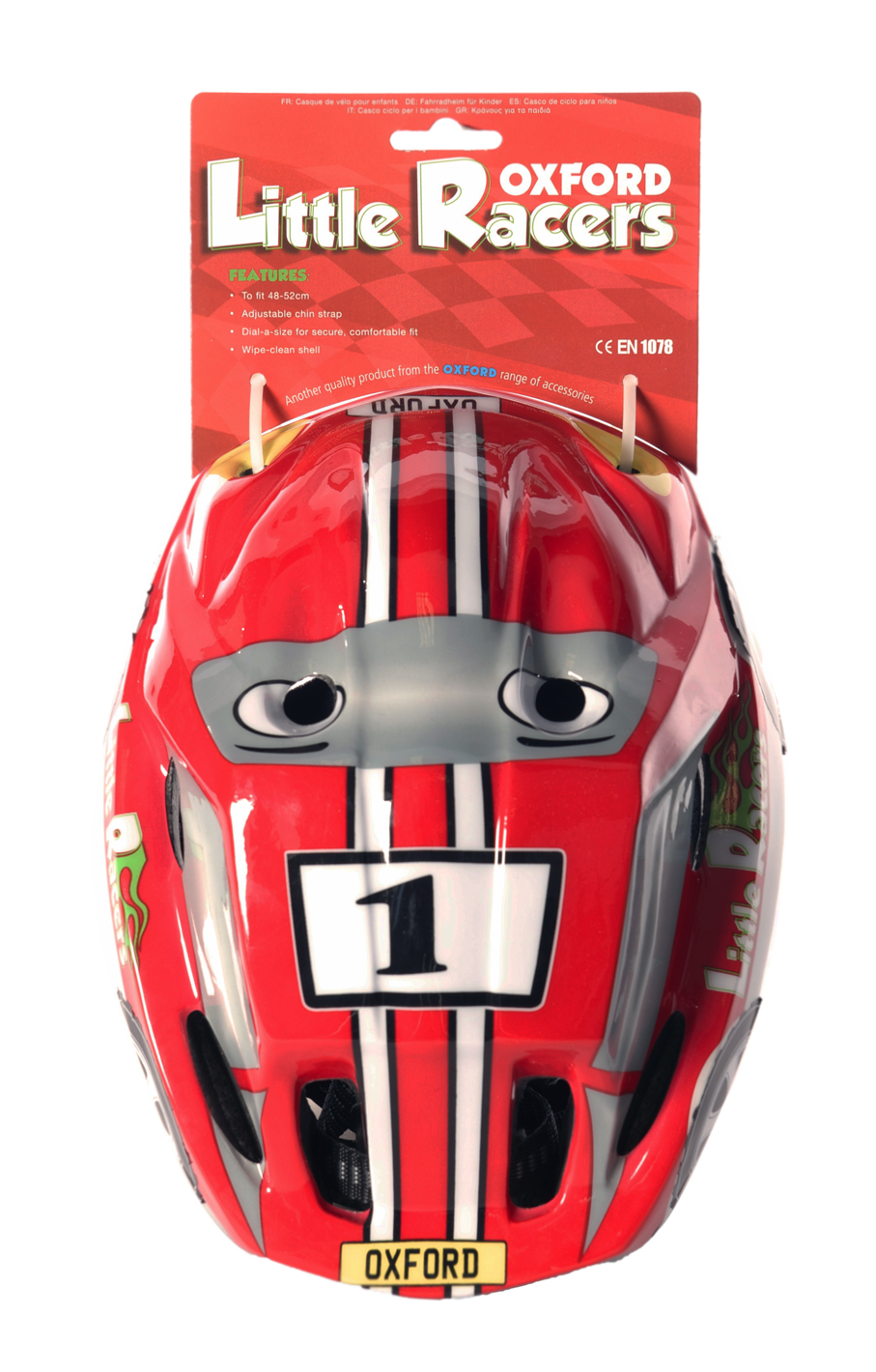 Little Racer Helmet Red 46-52